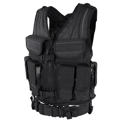Gilet tattico ELITE TACTICAL - NERO