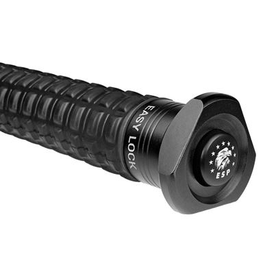 Manganello a pulsante 51 cm/20" con terminale a forma di tringolo, impugnatura antiscivolo con custodia. ESP EXBTT-20H 3