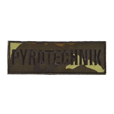 Toppa PYROTECHNIK piccola - modello 95 les CZ VELCRO
