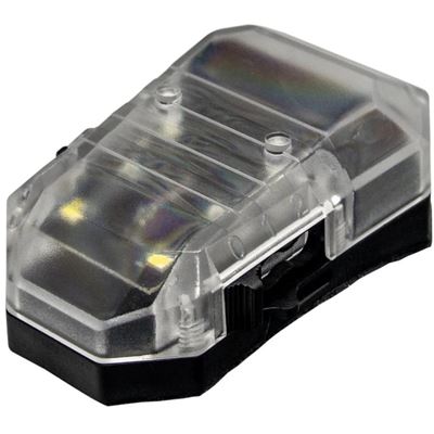 Luce di posizione F101 STEALTH SURVIVAL IPX8 per casco NERO