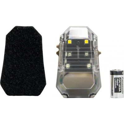 Luce di posizione F101 STEALTH SURVIVAL IPX8 per casco COYOTE EARMOR F101-CB 7