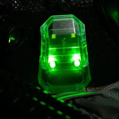 Luce di posizione F101 STEALTH SURVIVAL IPX8 per casco COYOTE EARMOR F101-CB 5