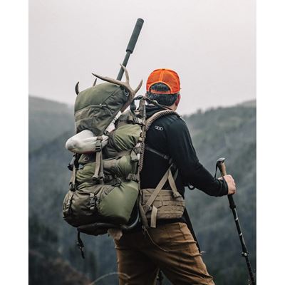 Sistema portante F12 MAINFRAME II MILITARY GREEN EBERLESTOCK F12MJ 2