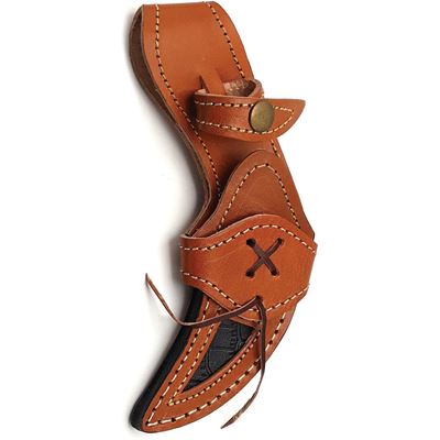 Coltello FH Karambit in acciaio damasco con fodero BLU FH Knives FHKKMBT001 2