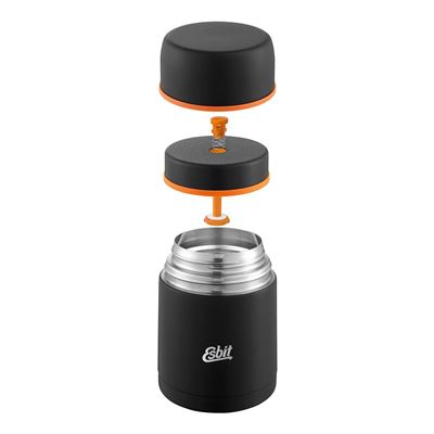 Thermos in acciaio inox per alimenti 0,75 l NERO ESBIT® FJ750ML 5