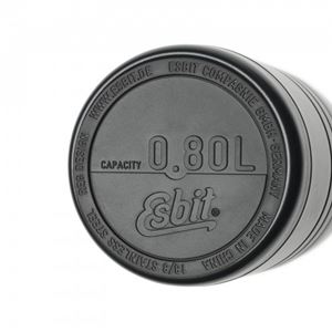 Thermos in acciaio inox per alimenti MAJORIS 0,8 L NERO ESBIT® FJ800TL-DG 2