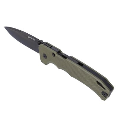 Coltello pieghevole SWIFT III lama liscia VERDE Cold Steel FL40AT 9