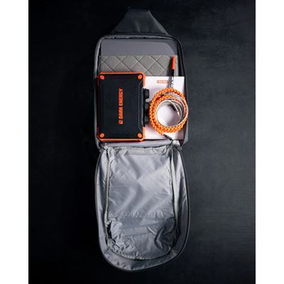 Zaino a tracolla FADE SLING XL NERO EBERLESTOCK FS2MB 10