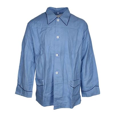 Camicia imbottita FRANCESE da pigiama BLU