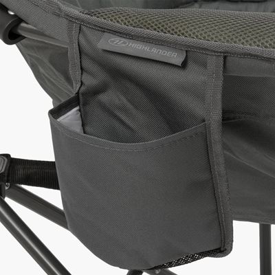 Sedia imbottita BALMORAL GRIGIA HIGHLANDER FUR094-CH 6