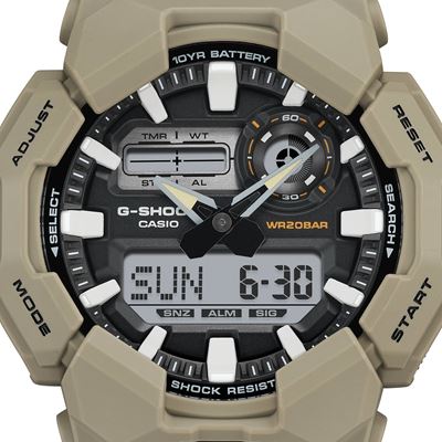 Orologio sportivo da uomo GA-010-5A TAN G-SHOCK GA-010-5A 10