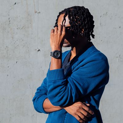 Orologio sportivo da uomo GA-2100-1A1 NERO G-SHOCK GA-2100-1A1 4