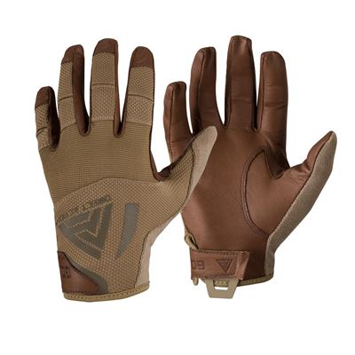 Guanti HARD GLOVES in pelle COYOTE