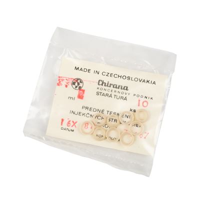 Gommini di ricambio anteriori per siringa in vetro da 2 ml