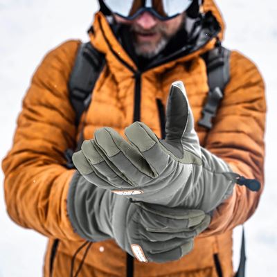 Guanti WINTER imbottiti GUNMETAL EBERLESTOCK GWT 2