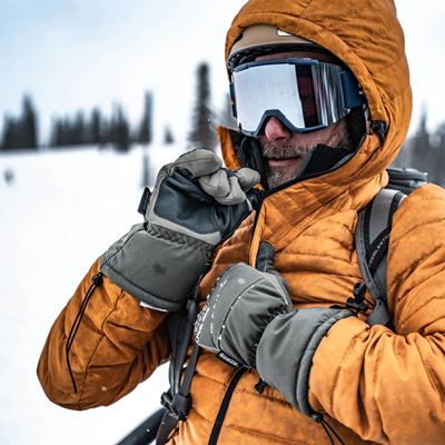 Guanti WINTER imbottiti GUNMETAL EBERLESTOCK GWT 8