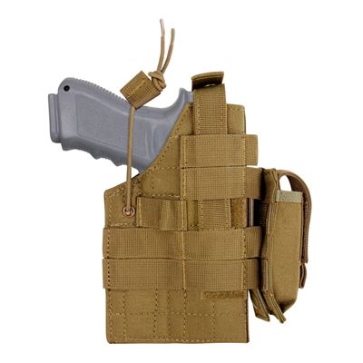 Fondina per pistola MOLLE Glock double-sided COYOTE BROWN