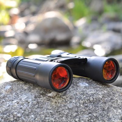 Binocolo HUMVEE gommato 10x25 NERO