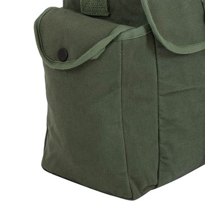 Borsa a tracolla HEAVY DUTY in tela VERDE HIGHLANDER HS005-OG 3