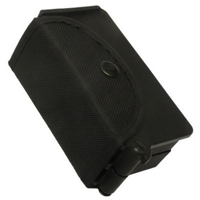 Custodia con clip metallica per 6 fascette in tessuto NERE