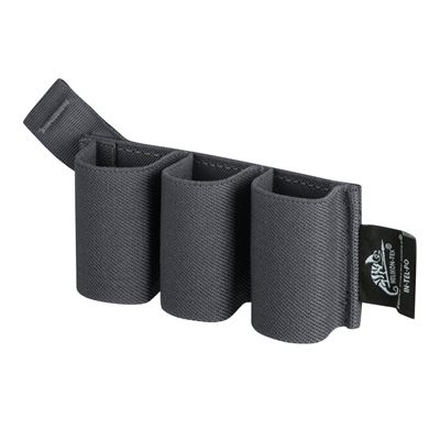 Inserto ELASTIC per tre caricatori a pistola SHADOW GREY