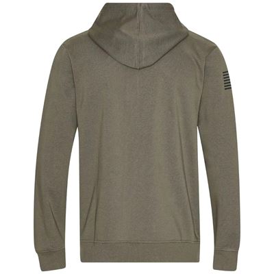 Felpa con cappuccio e zip WX URBAN logo verde VERDE WILEY X J417 2