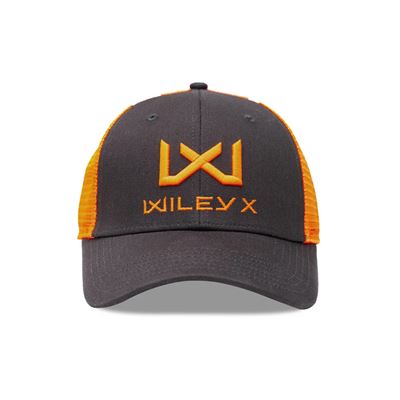 Cappellino da baseball ARANCIONE Logo WILEY X GRIGIO/ARANCIONE WILEY X J915-W 2