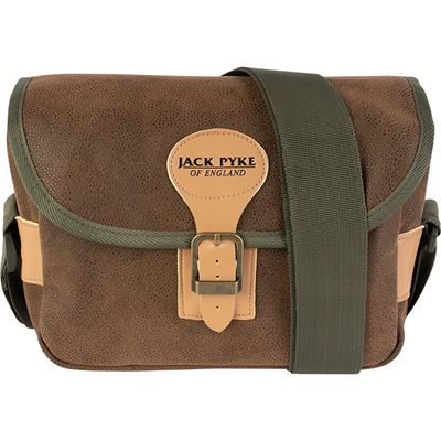 Borsa da caccia CARTRIDGE con una fibbia in duotex MARRONE JACK PYKE JBAGCARTDUB 4