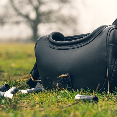 Borsa porta munizioni in pelle DARK BROWN JACK PYKE JBAGCARTLB 9