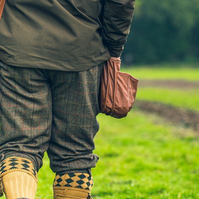 Borsa per munizioni in pelle marrone JACK PYKE JBAGCARTLTAN 9