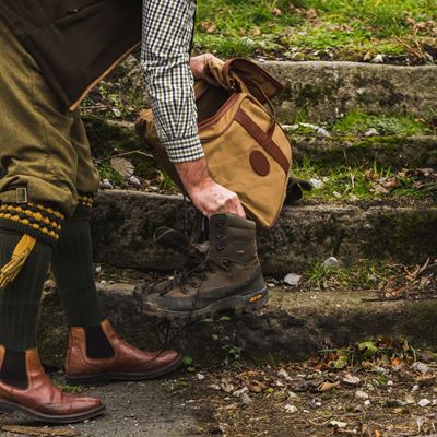 Borsa per scarpe WALKING BOOT in tela VERDE JACK PYKE JBAGWBOOCANG 5