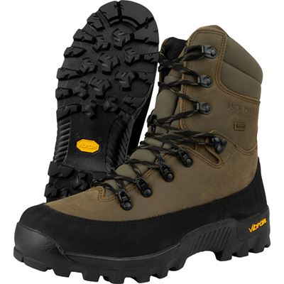 Stivali alti HUNTERS stringati MARRONE