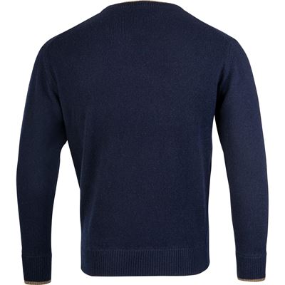 Maglione ASHCOMBE in lana d'agnello BLU JACK PYKE JCKNITASHNAV 4