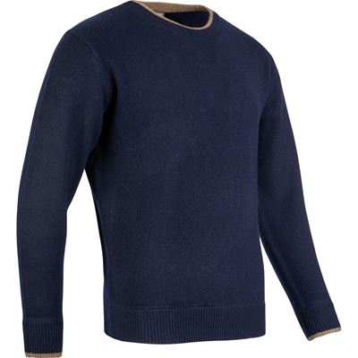 Maglione ASHCOMBE in lana d'agnello BLU JACK PYKE JCKNITASHNAV 5