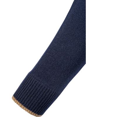 Maglione ASHCOMBE in lana d'agnello BLU JACK PYKE JCKNITASHNAV 3