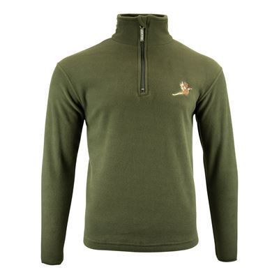 Maglione in pile con motivo di fagiano VERDE JACK PYKE JFLTPHM 2