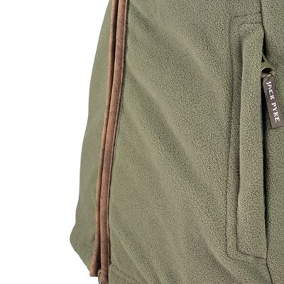 Gilet COUNTRYMAN in pile VERDE JACK PYKE JGILFLCOUNO 5