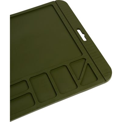 Tappetino da lavoro per la manutenzione delle armi GUN MAINTENANCE in silicone VERDE JACK PYKE JGMATSIL 2