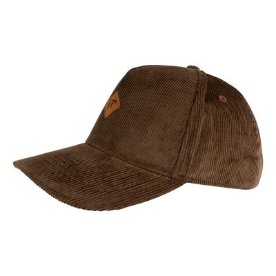 Cappellino da baseball in velluto a coste MARRONE JACK PYKE JHABASCORDBRN 2