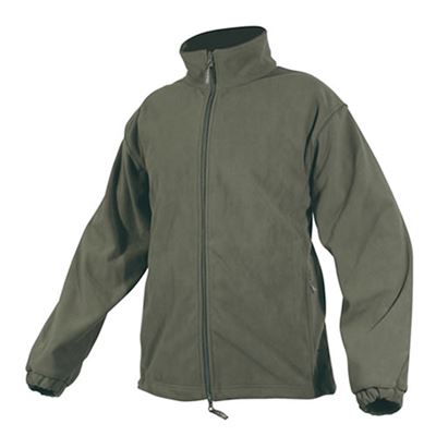 Giacca FLEECE con membrana impermeabile VERDE