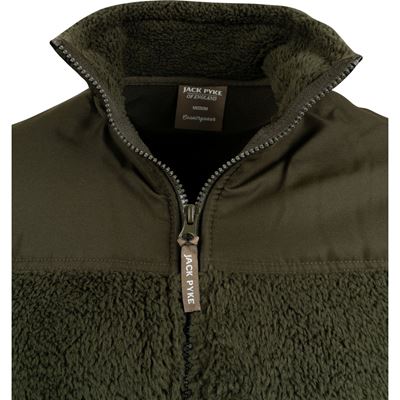 Felpa SHERPA GEN 2 in pile VERDE JACK PYKE JJKTFLSRGEN2 3