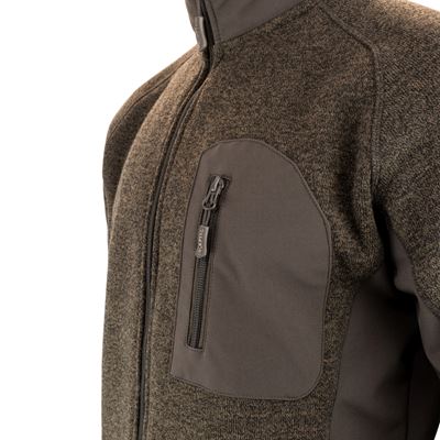 Felpa WEARDALE FLEECE MARRONE JACK PYKE JJKTWDKNBR 3