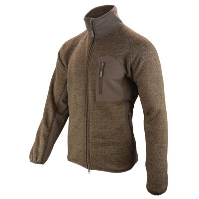 Felpa WEARDALE FLEECE MARRONE