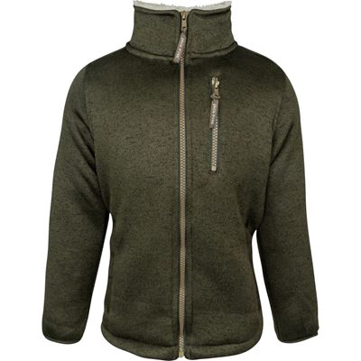 Giacca da bambino SCANDINAVIAN SHERPA imbottita VERDE JACK PYKE JKJKTFLSCADO 8