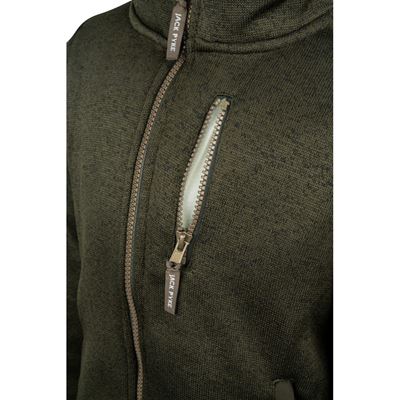 Giacca da bambino SCANDINAVIAN SHERPA imbottita VERDE JACK PYKE JKJKTFLSCADO 7