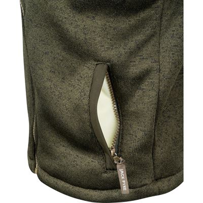 Giacca da bambino SCANDINAVIAN SHERPA imbottita VERDE JACK PYKE JKJKTFLSCADO 2