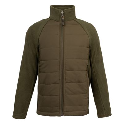 Giacca da bambino JUNIOR HYBRID imbottita VERDE JACK PYKE JKJKTHYB 2
