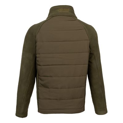 Giacca da bambino JUNIOR HYBRID imbottita VERDE JACK PYKE JKJKTHYB 3