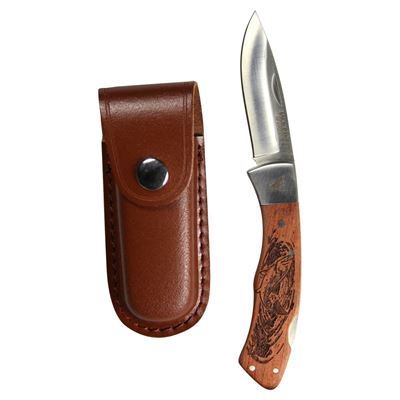 Coltello pieghevole SHIRES RYBA con fodero