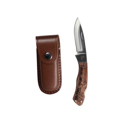 Coltello pieghevole SHIRES BAŽANT con fodero
